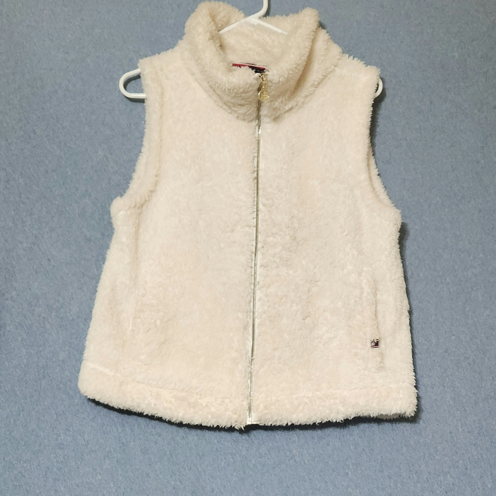 Tommy Hilfiger faux fur vest